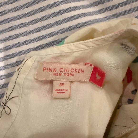 🎈Pink Chicken Garland Brooke Birthday Dress 🎈 - Picture 8 of 8